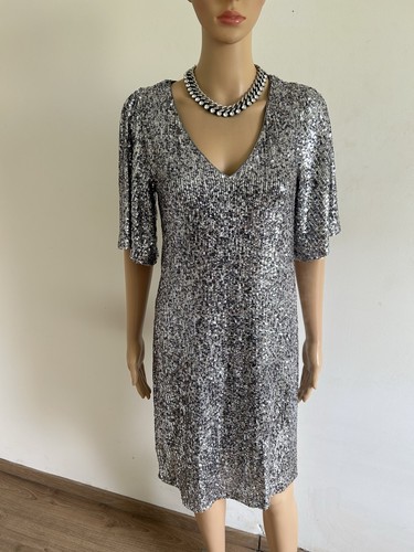 Robe argentée neuve - , en
