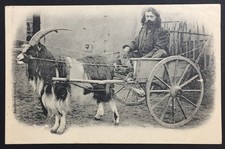 CPA 23, Attelage de chèvre -