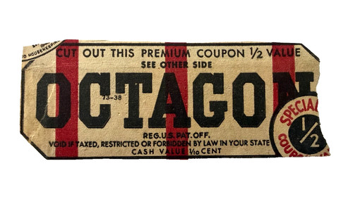 1930s colgate octagon soap - colgate,