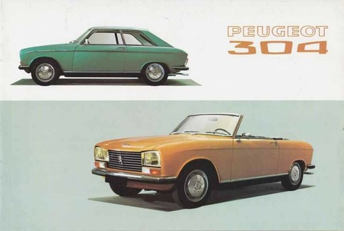 Catalogue peugeot 304 coupé - peugeot,
