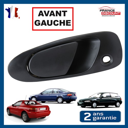 Poignée porte honda civic - poignée,