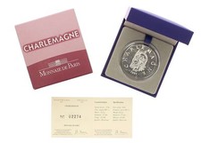 Monnaie de Paris 10 € BE Charlemagne Argent 2011 Pessac P14645