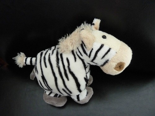 Doudou peluche tiamo zebre - peluche,