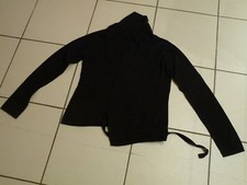 Gilet femme style cache coeur noir CACHE CACHE taille 1