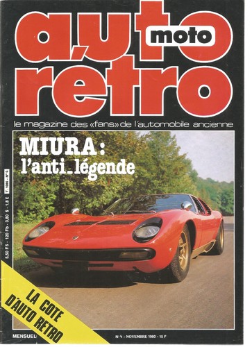 Auto retro miura j - auto,