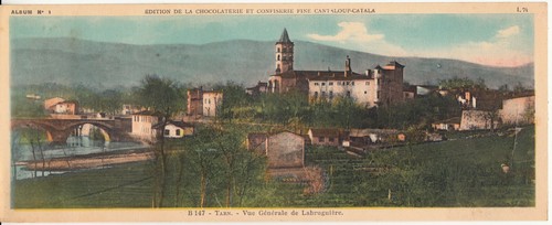 Carte coll chocolaterie