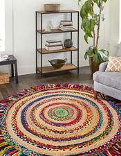 Tapis jute coton - tapis, et