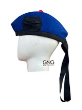 Chapeau Glengarry Royal Bleu