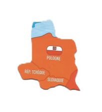 MAGNET CARTE EUROPE. BROSSARD