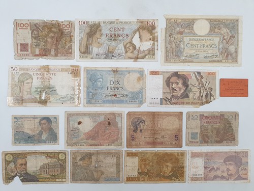 Lot 15 billets - 15,