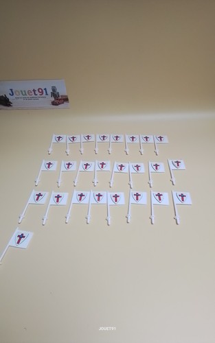 Playmobil vintage drapeaux - playmobil.,