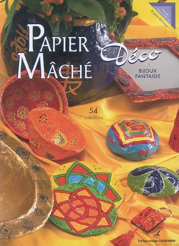 Papier mâché déco - papier, bijoux