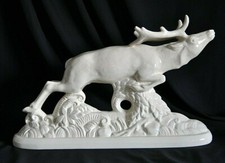 GRAND CERF EN CERAMIQUE