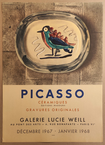 Picasso affiche originale - affiche,