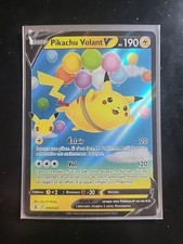 Carte Pokémon Pikachu Volant V 006/025 Full Art Celebrations 25 Ans
