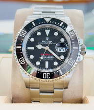 Rolex Sea-Dweller Rouge 126600 43mm Noir Céramique Chaton Boîte Montre/Papiers