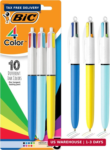 Bic color retractable - bic,