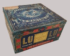 Ancienne boite publicitaire LU