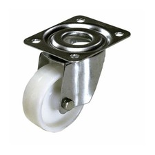 Roulette pivotante nylon Ø