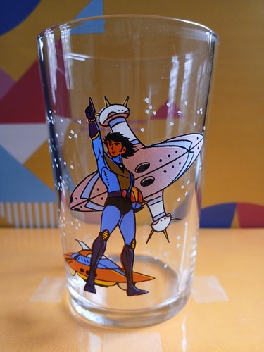 Beau verre goldorak héros - goldorak,
