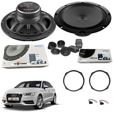 Kit De Haut-Parleurs Avant Audison Woofer AP8 + Tweeter AP1 Pour Audi A3 8V