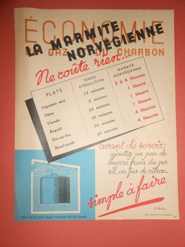 Ancienne publicité marmite - ancienne, la