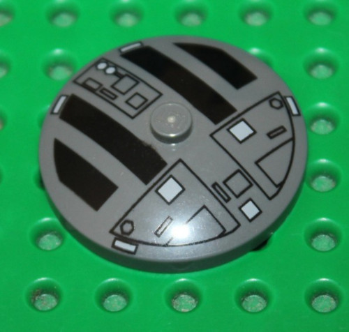 Lego star wars dkstone dish - star,