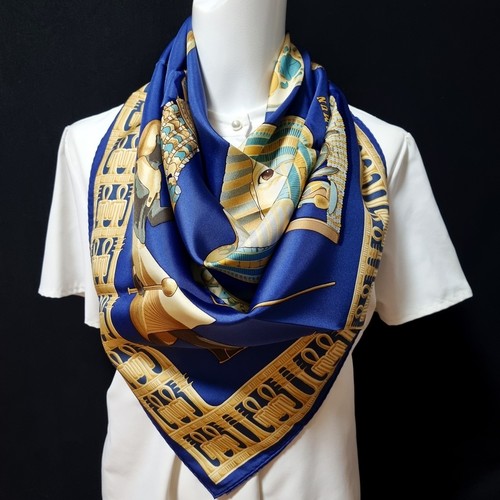 Rare vintage foulard soie - rare, en