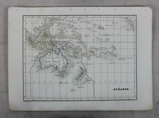 Carte d'Atlas de 1835 Monin -