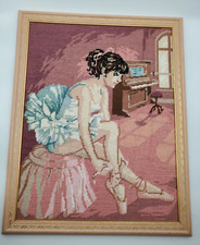 Ballerine tableau canevas