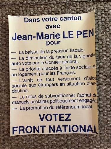 Affiche front national le - national,
