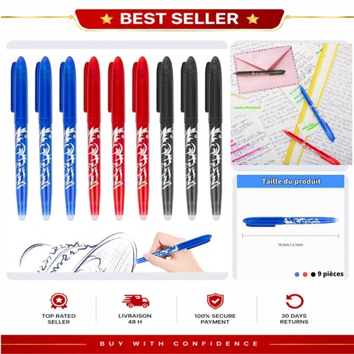 Rucudim lot stylos à - lot, 9