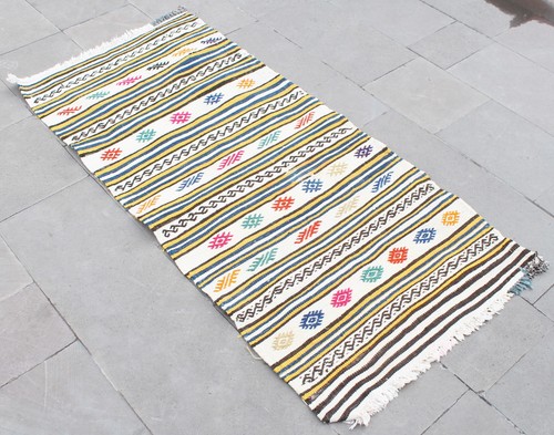 Tapis kilim turc x59 - kilim,