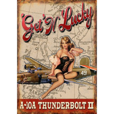 PLAQUE SEXY PIN UP GET 'N