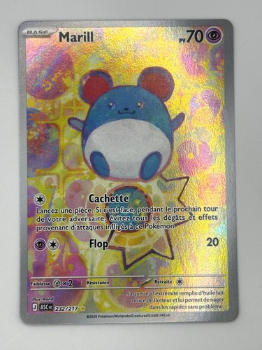 Carte pokémon marill - carte, ar