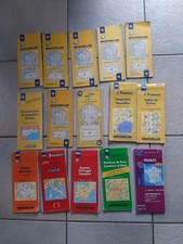 Lot 15 Cartes routières