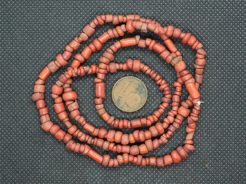 62cm perles verre collier - 62cm,