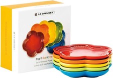 Plat plat à fleurs Le Creuset