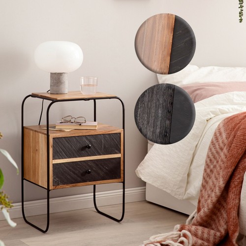 Finebuy table chevet - chevet, bois