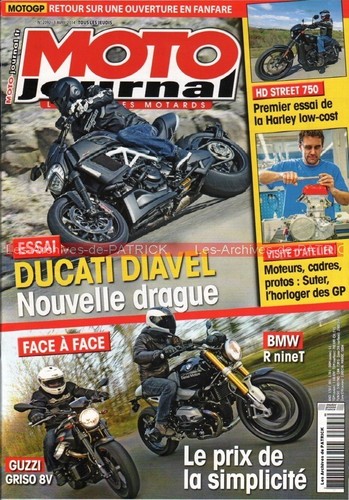 Moto journal 2092 - ducati, 1200
