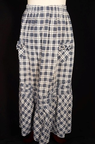 Tablier coton bleu blanc - tablier,