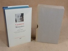 LA PLEIADE : CASANOVA - MEMOIRES 2 avec plan de Venise - 1970