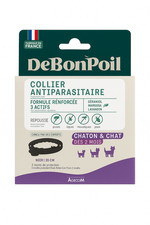 Collier Antiparasitaire Chaton & Chat 35cm - Puces/Tiques/Moustiques/Poux