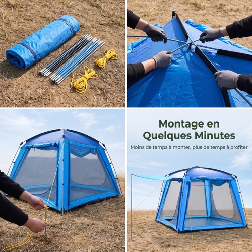 Abri camping moustiquaire 5 - abri, de