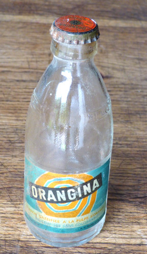 Rare ancienne bouteille - et,