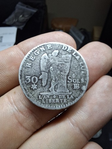 Rare louis xvi 30 - 30, sols