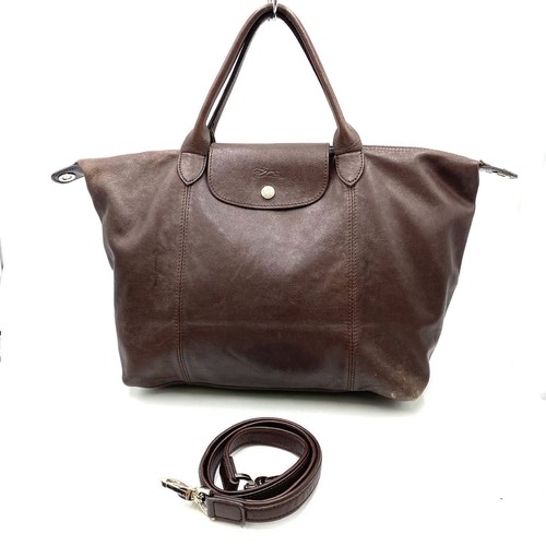 Longchamp pliage cuir - longchamp, le