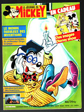 LE JOURNAL DE MICKEY n°1743 ¤ 1985 ¤ AVEC CADEAU VIGNETTES PANINI DISNEY SHOW