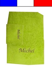 Serviette + gant de toilette