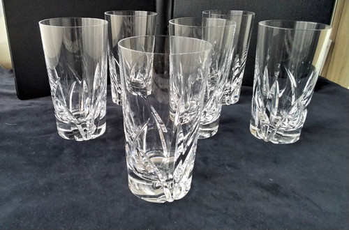 Verres orangeade en - 6, à